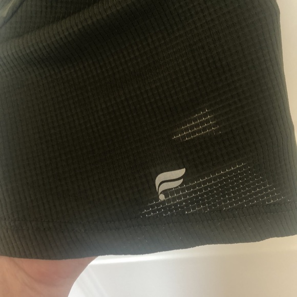 Fabletics Cashel curved cinch tank in forest green - Picture 4 of 5